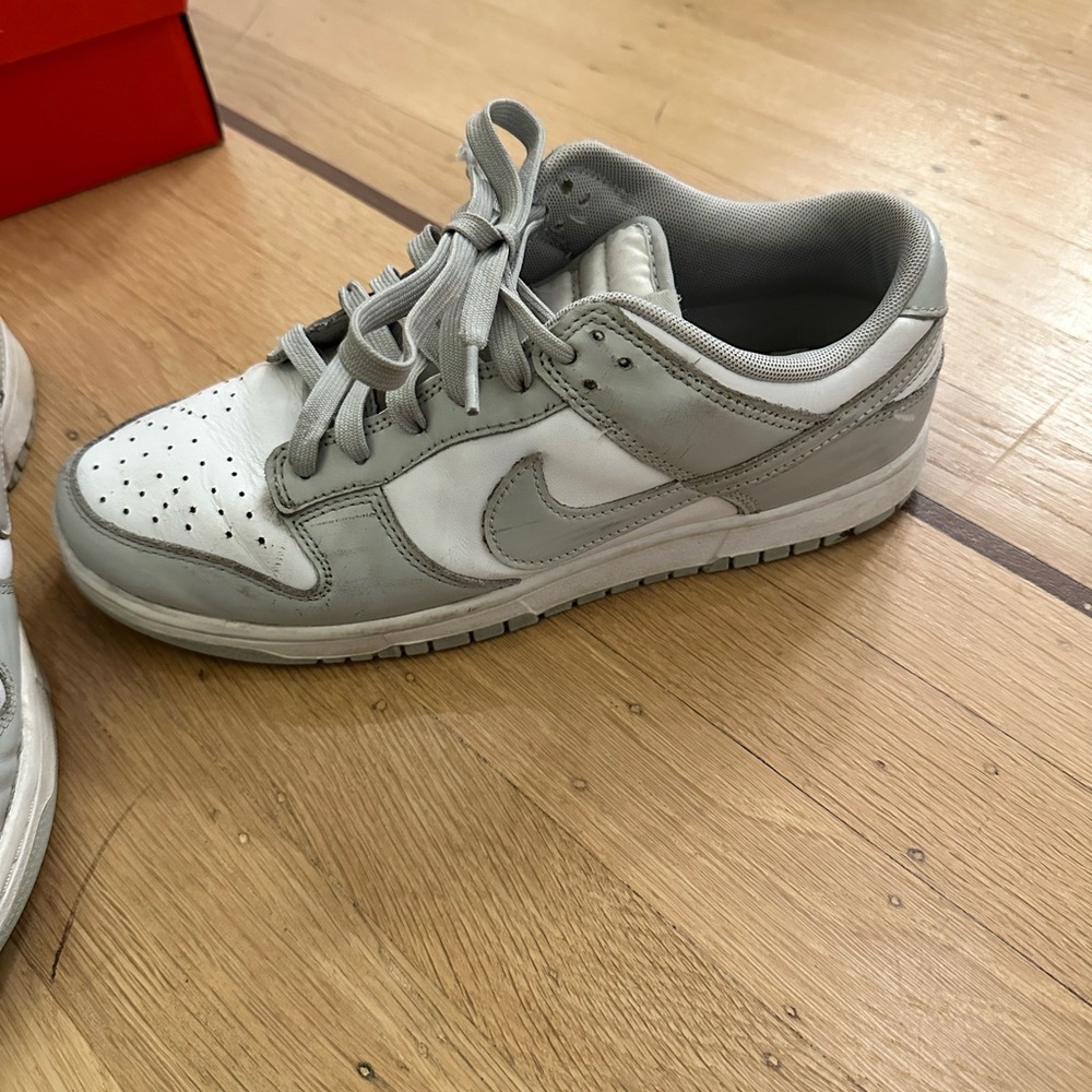 Nike Dunk Low “Great Fog” - Size 8.5 - Used with Original Box - Picture 5 of 11